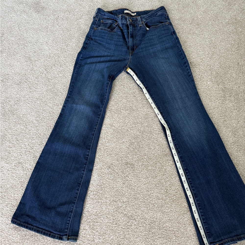 Levi's Blue 726 Flare Jeans Classic Style